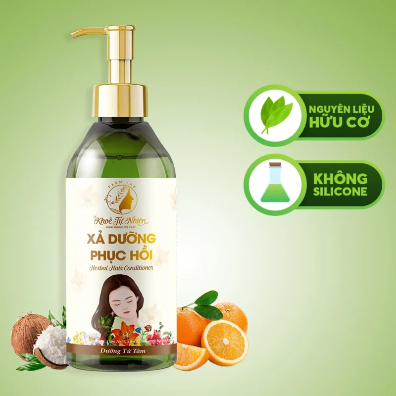 Healthy Hair Coconut Conditioner keeps hair soft and smooth